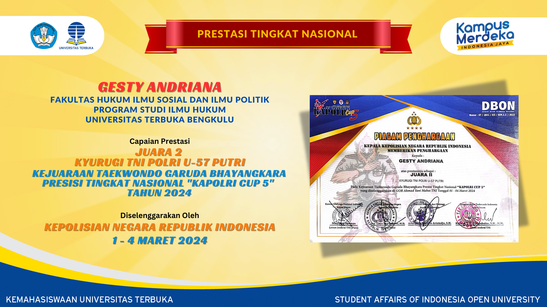 prestasi